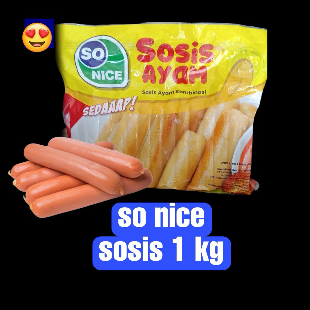 

So nice sosis ayam 1kg