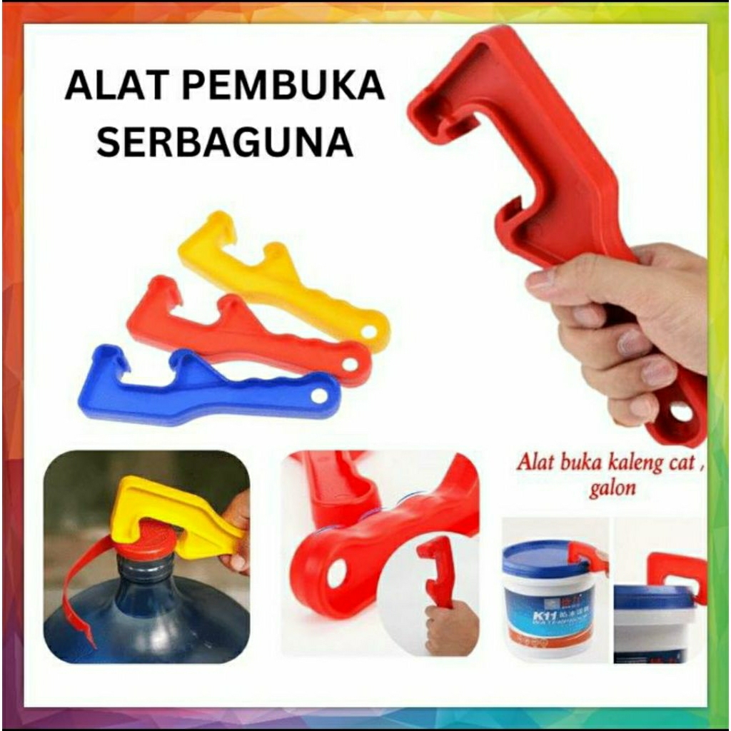 alat pembuka serbaguna / alat buka kaleng cat / alat pembuka kaleng cat