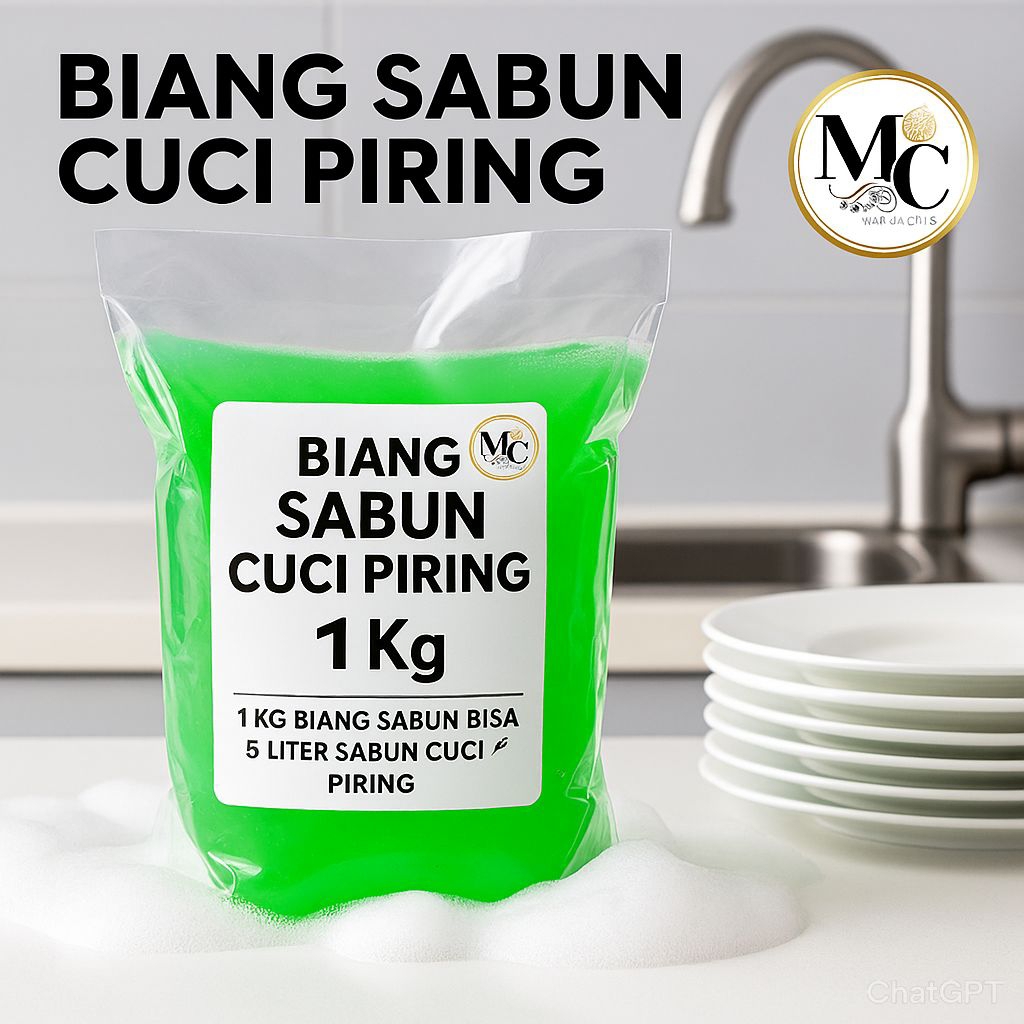 Biang Sabun Cuci Piring 1 kg bisa untuk 5 liter sabun cuci piring