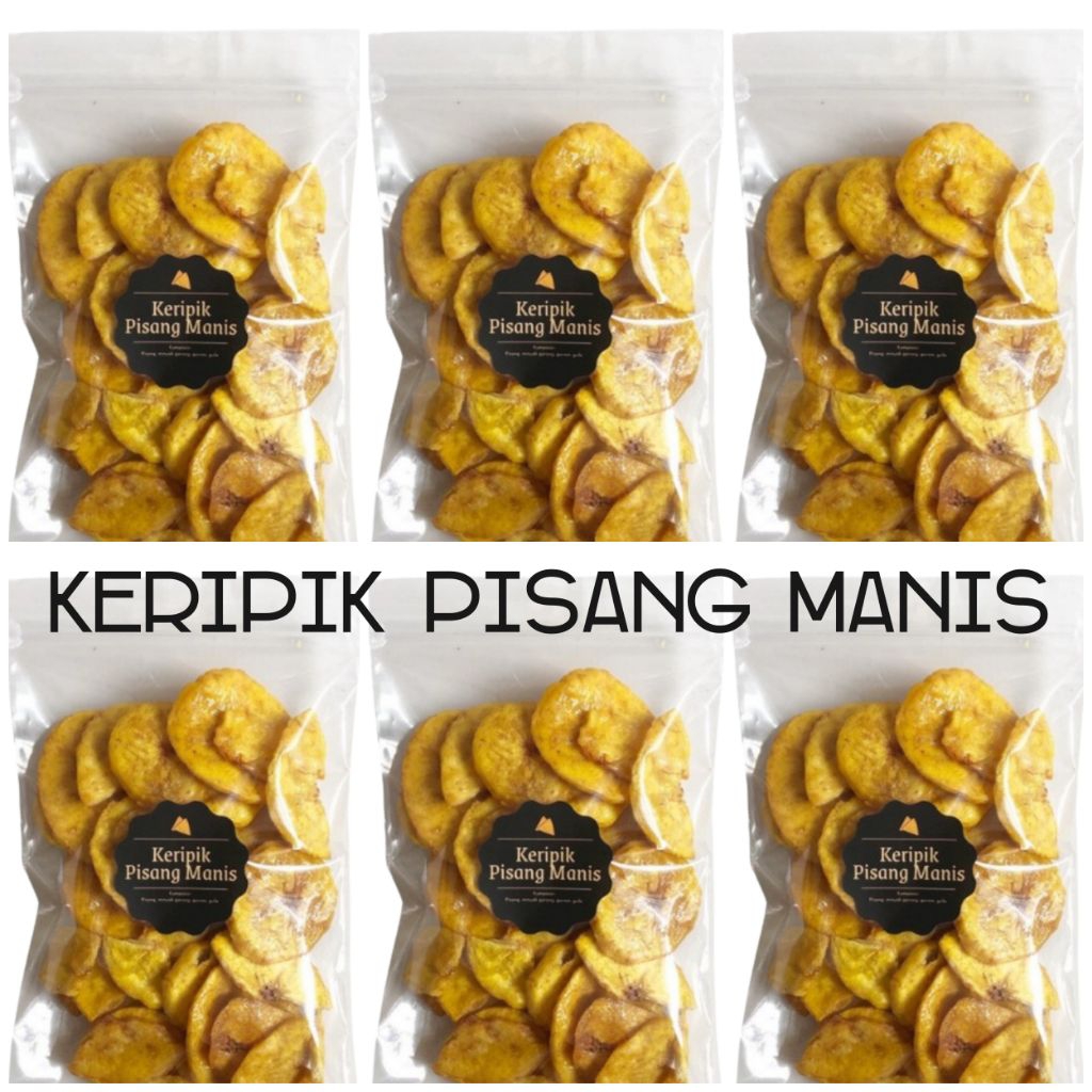 

Cemilan Snack Keripik Pisang Manis