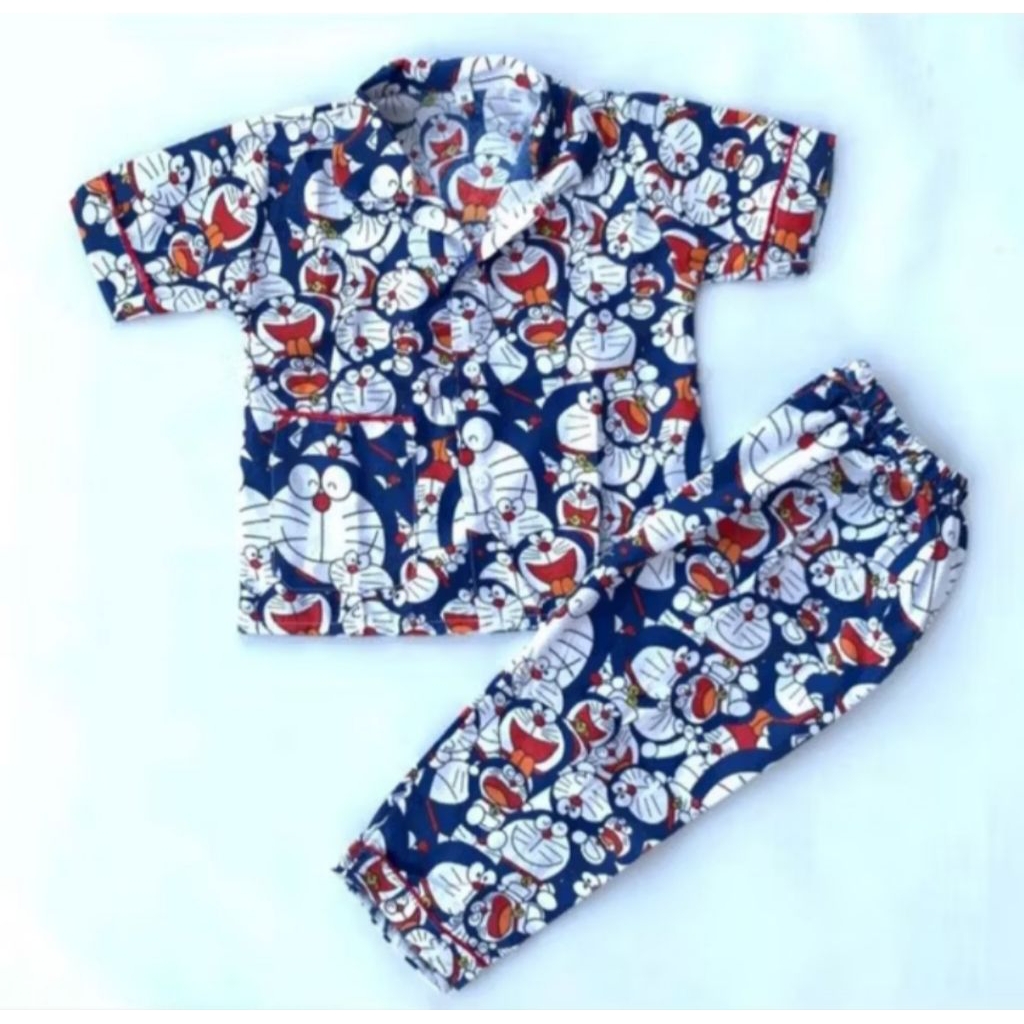 baju tidur anak anak/baju piyama anak umur 1-10 tahun