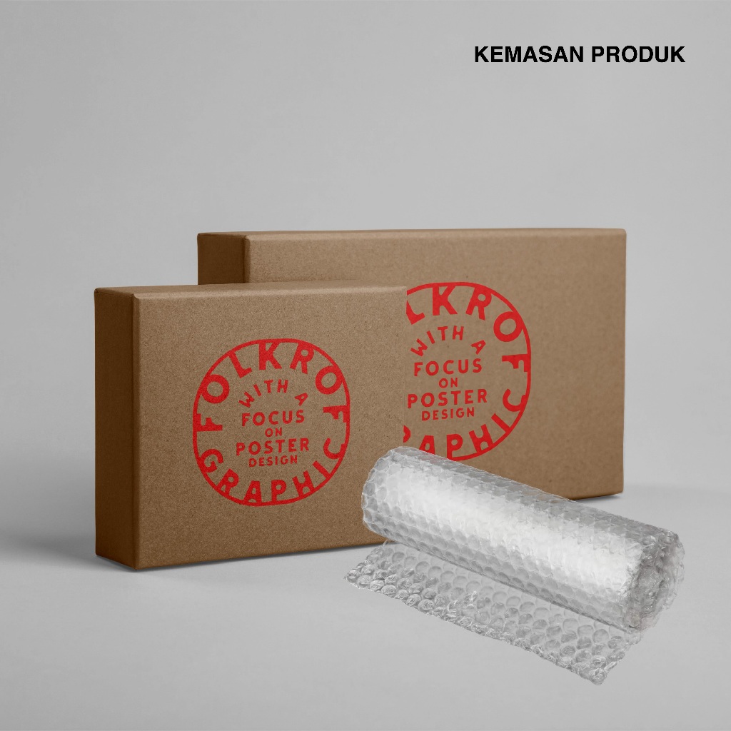 

Tambahan Packing Bubblewrap + Kardus
