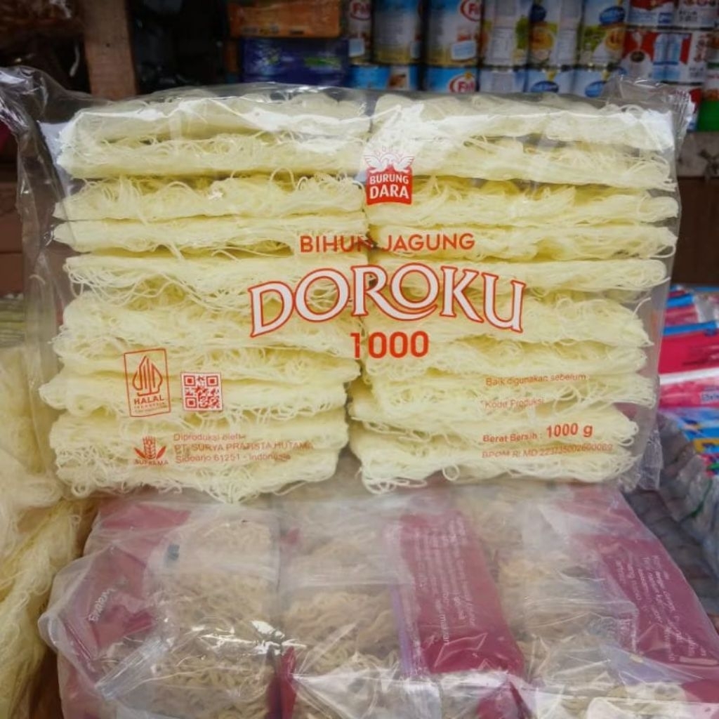 

BIHUN DOROKU 1KG 20 KEPING