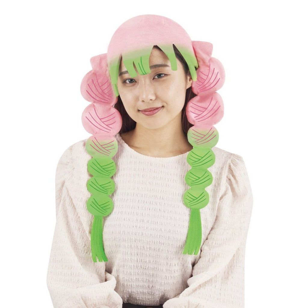 Head Piece - Mitsuri Kanroji Headgear Rambut Mitsuri Kanroji Demon Slayer Cosplay