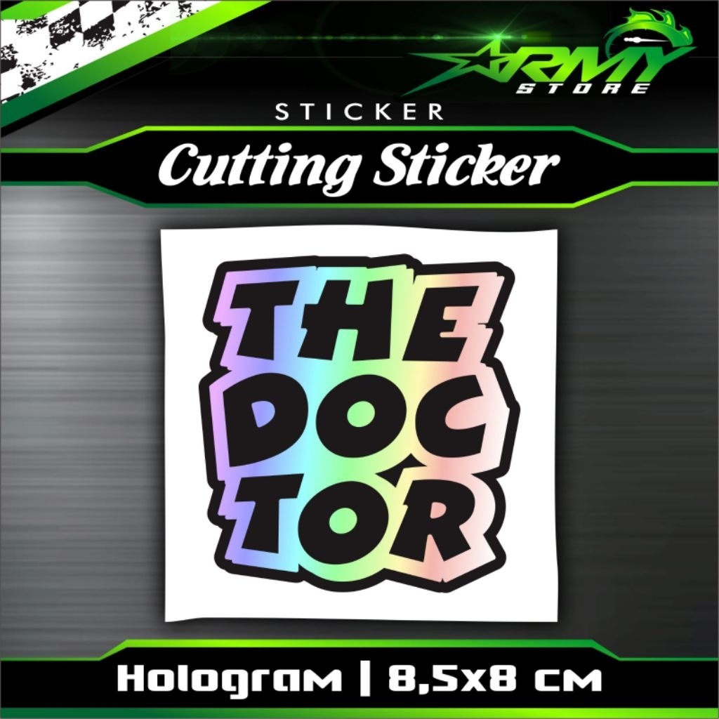 

Stiker the doctor rossi Hologram