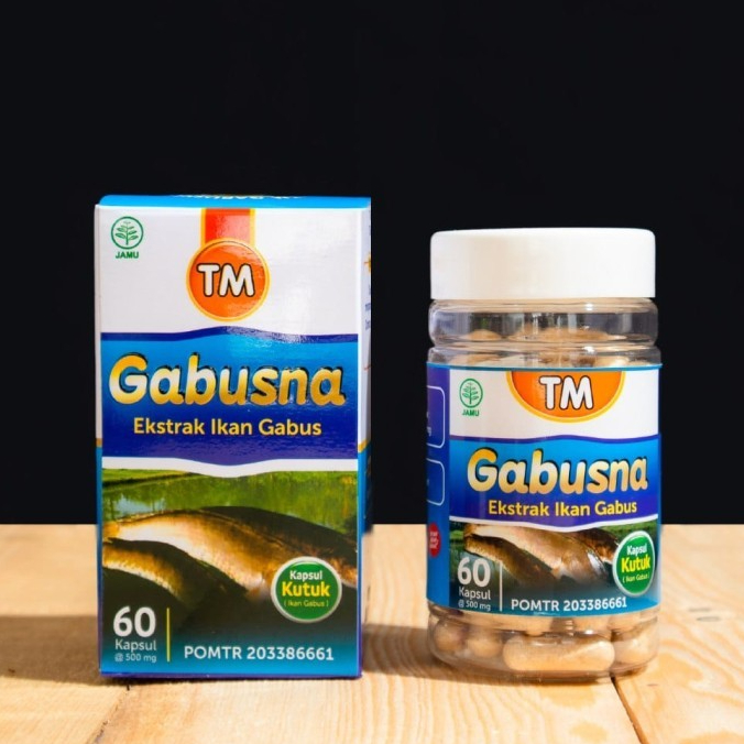 Tasnim Gabusna 60 Kapsul - Kapsul Ikan Gabus Original - Albumin Ikan Gabus Original