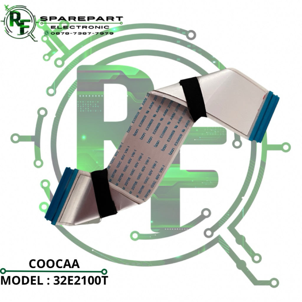 LVDS FLEKSIBLE FLEKSIBEL TV LED COOCAA 32E2100T 32E2100 T
