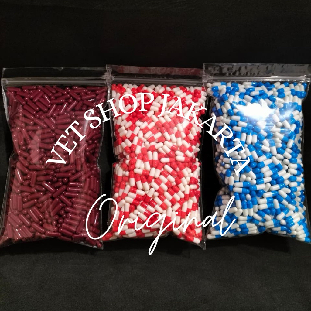KAPSUL KOSONG NO 4 ISI 1000 PCS CANGKANG KAPSUL KOSONG