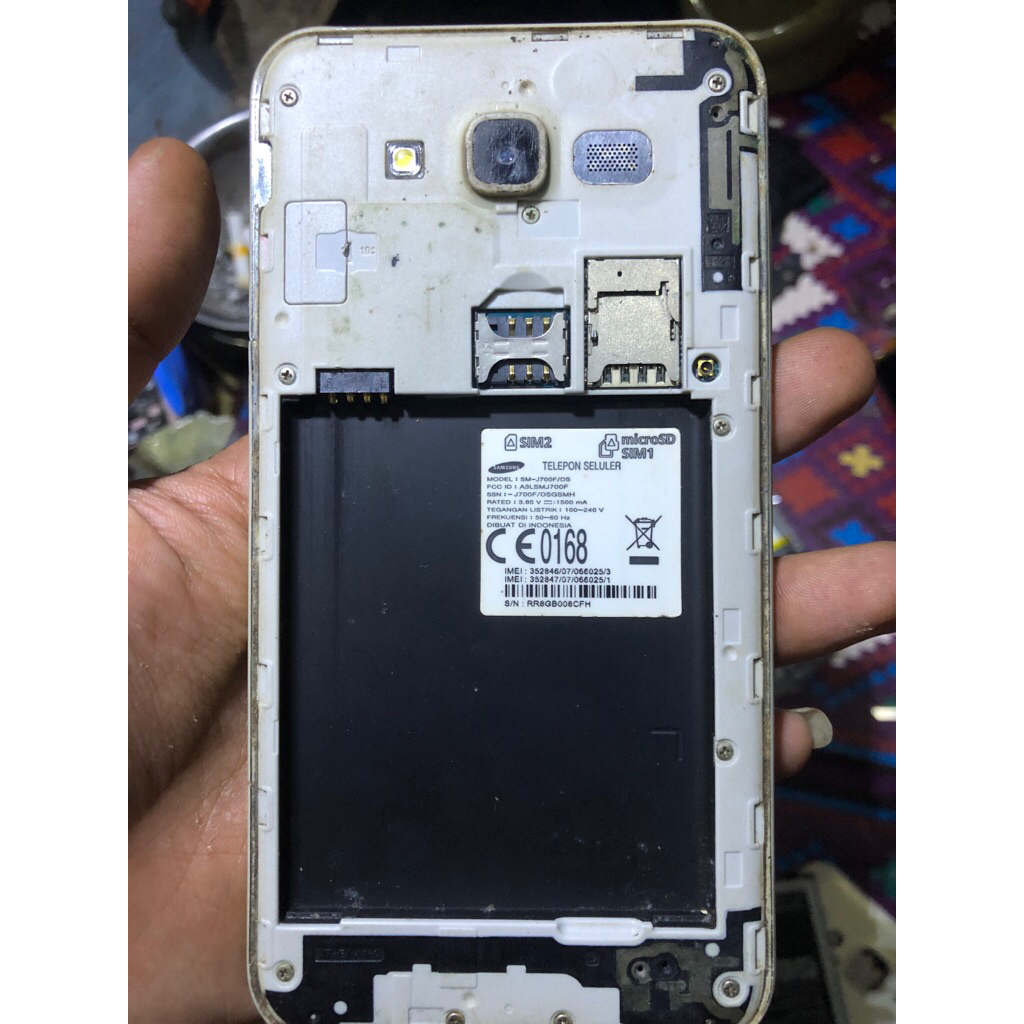 mesin hp samsung j700f/ds mesin yala normal tested