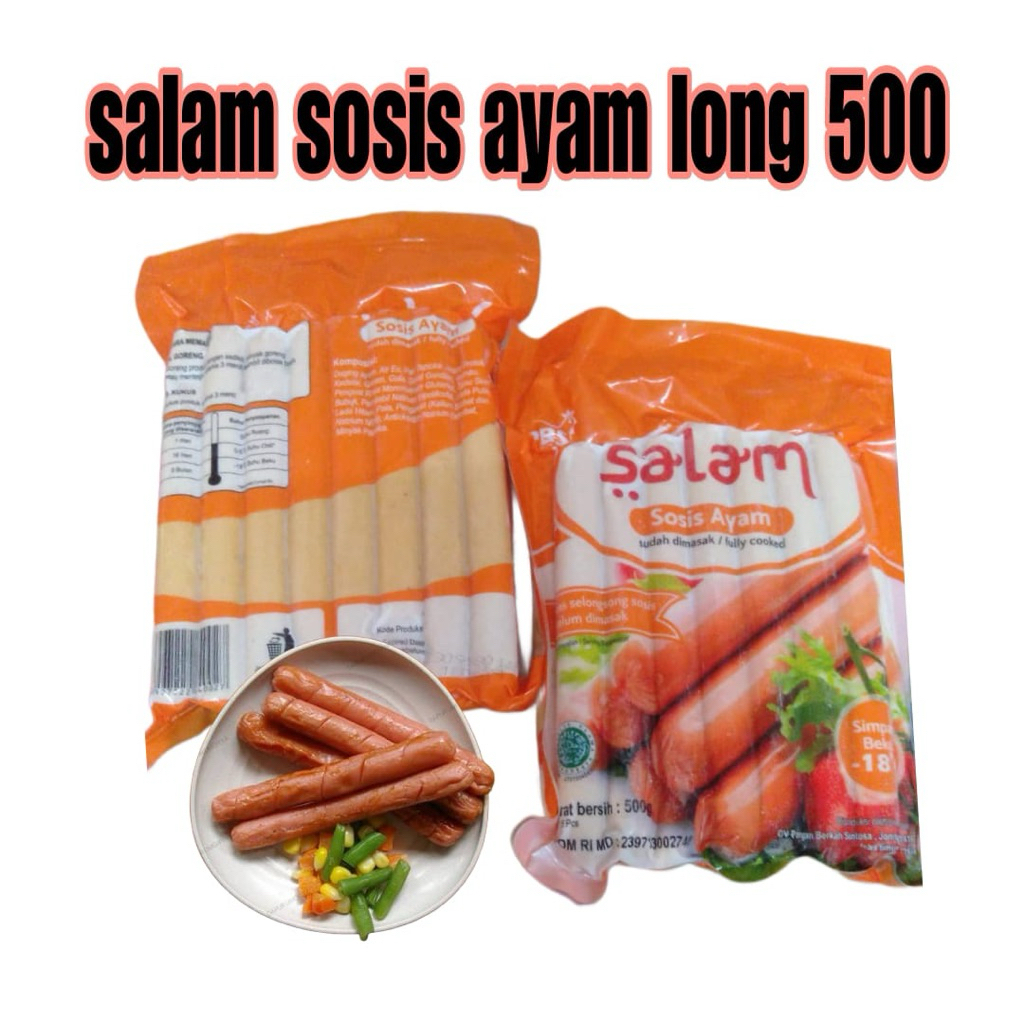 

Salam sosis ayam panjang 500gr