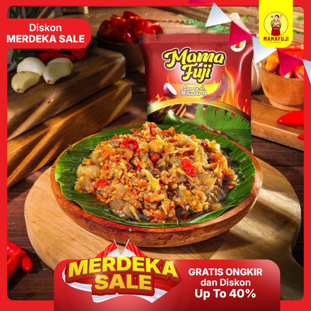 

[NEW LAUNCHING] Mamafuji - Sambal Bawang 150 Gram
