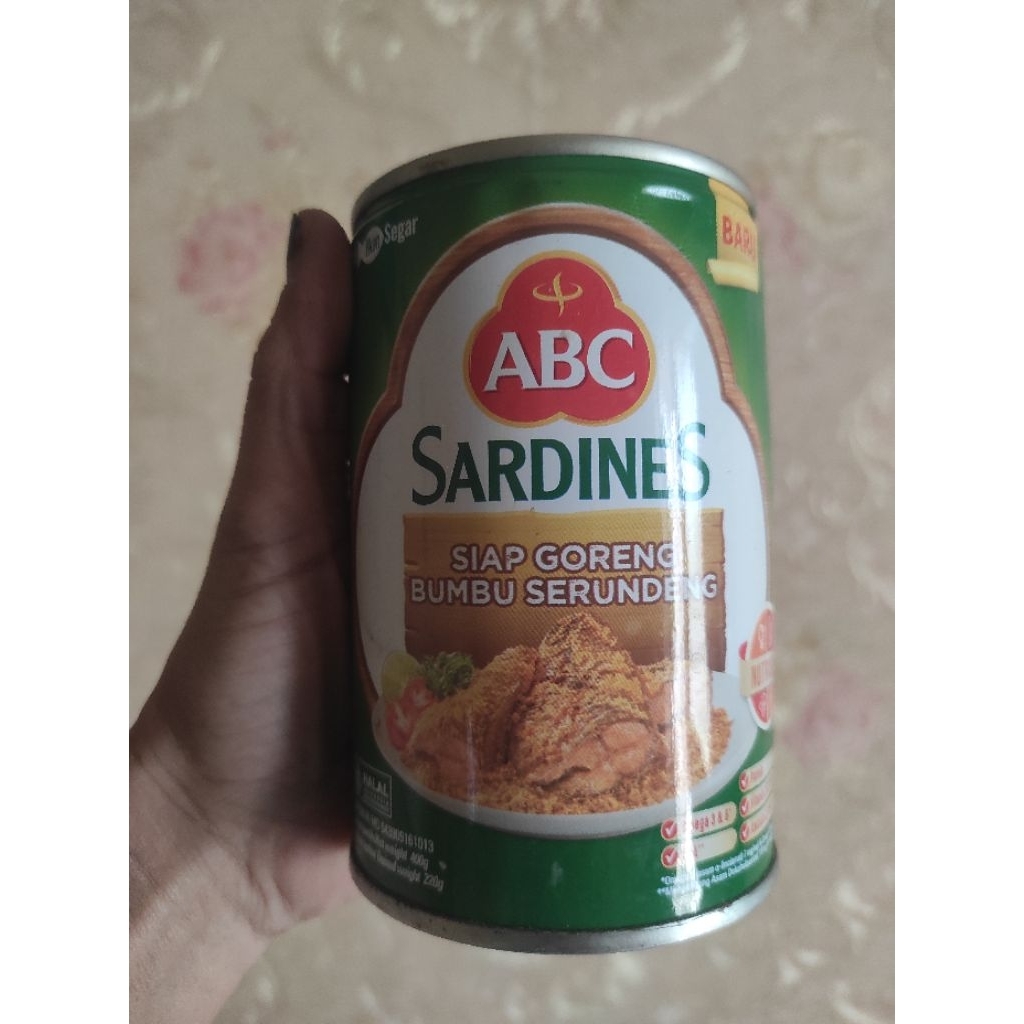 

ABC SARDINES SERUNDENG 400GR/SARDEN ABC SERUNDENG