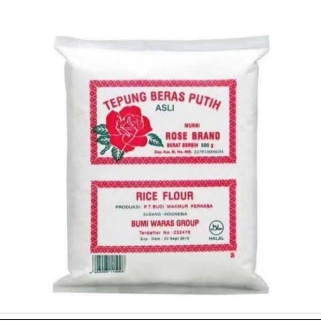 

Tepung beras Rose brand 500gr