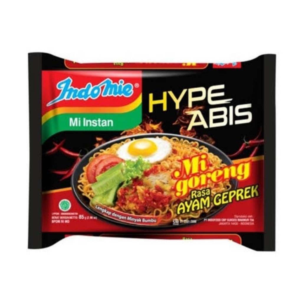 

Indomie Geprek Hype Abiz 5pcs