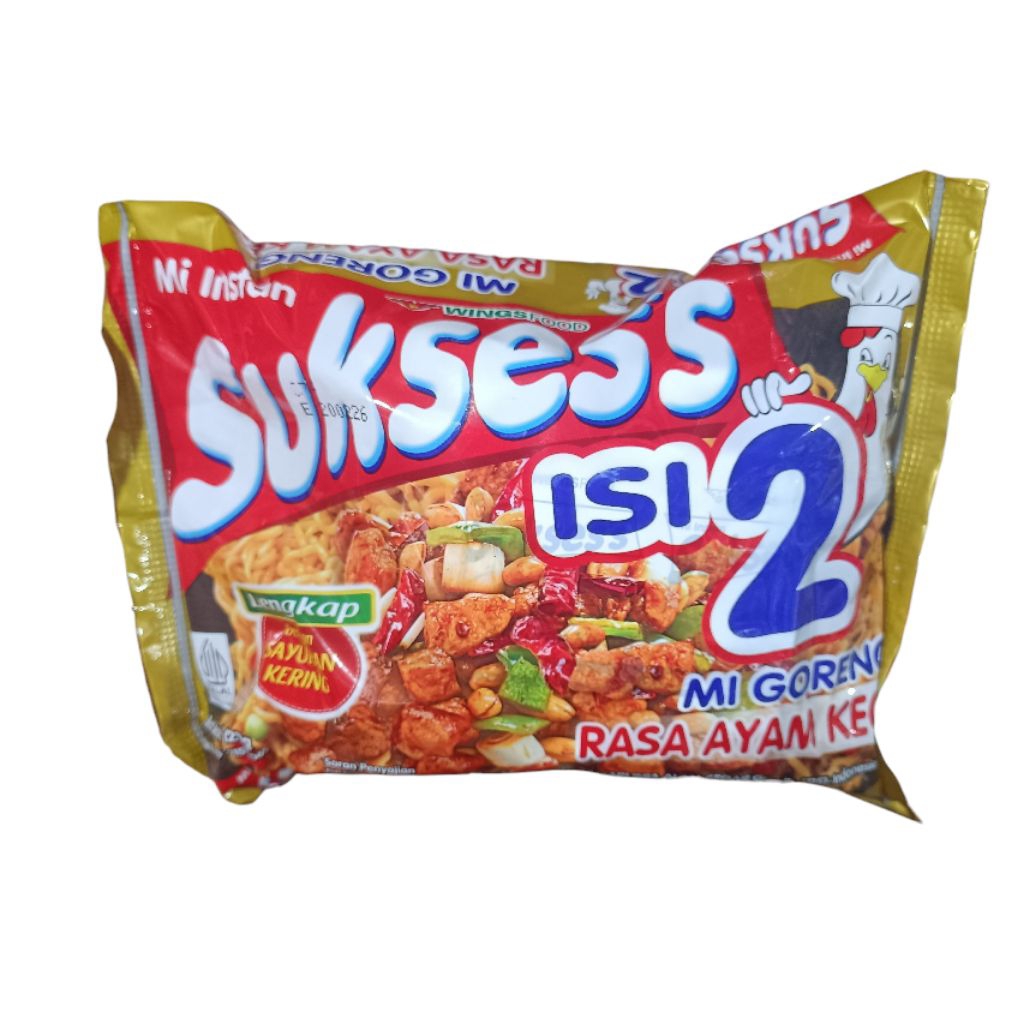 

Mie Suksess Isi 2 Mi Sukses Rasa Kecap Ayam 129gr