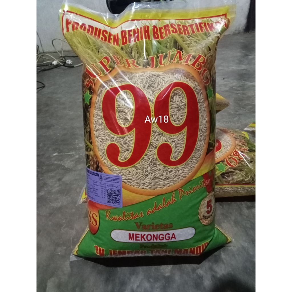 Benih Padi Super Jumbo 99 Varietas MEKONGGA