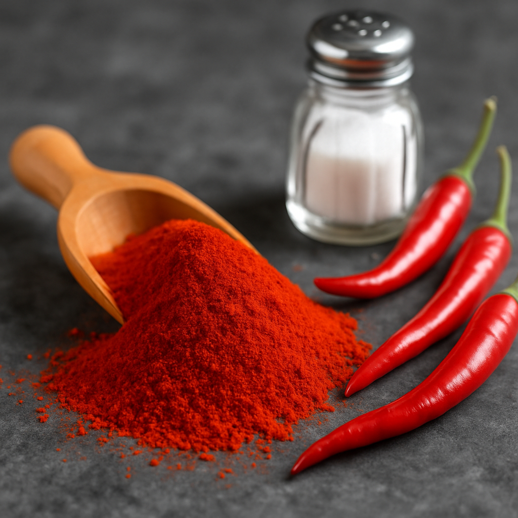 

Cabe Bubuk Halus Pedas Gurih Level 3 500Gram Bumbu Tabur Cabai 1/4kg Murah Enak chilli powder 500 Gr halal lombok Rempah Pedas Spicy