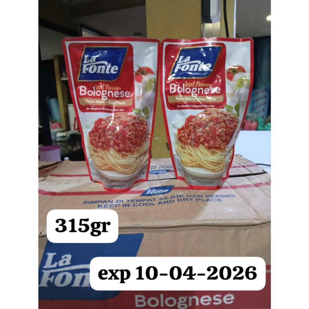 

lafonte bolognese 315 gr exp 10-04-2026