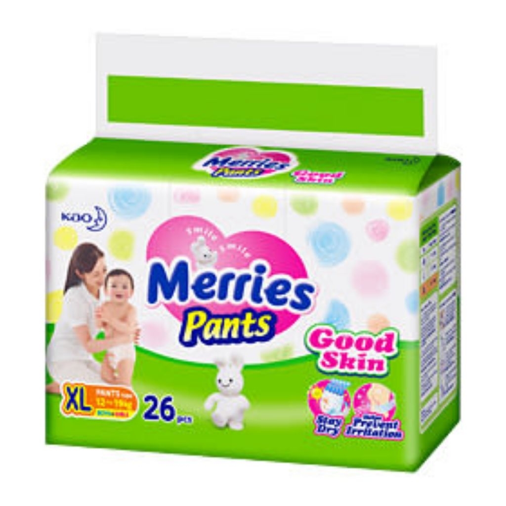 Popok Merries Pants Xl 26