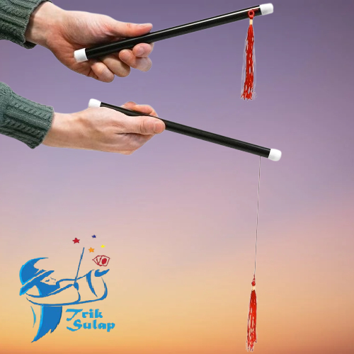 Alat Sulap Chinesse Stick / Tongkat Tali Panjang Pendek