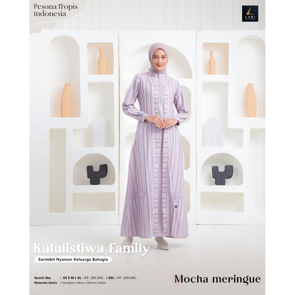 gamis sarimbit lubi katulistiwa promo
