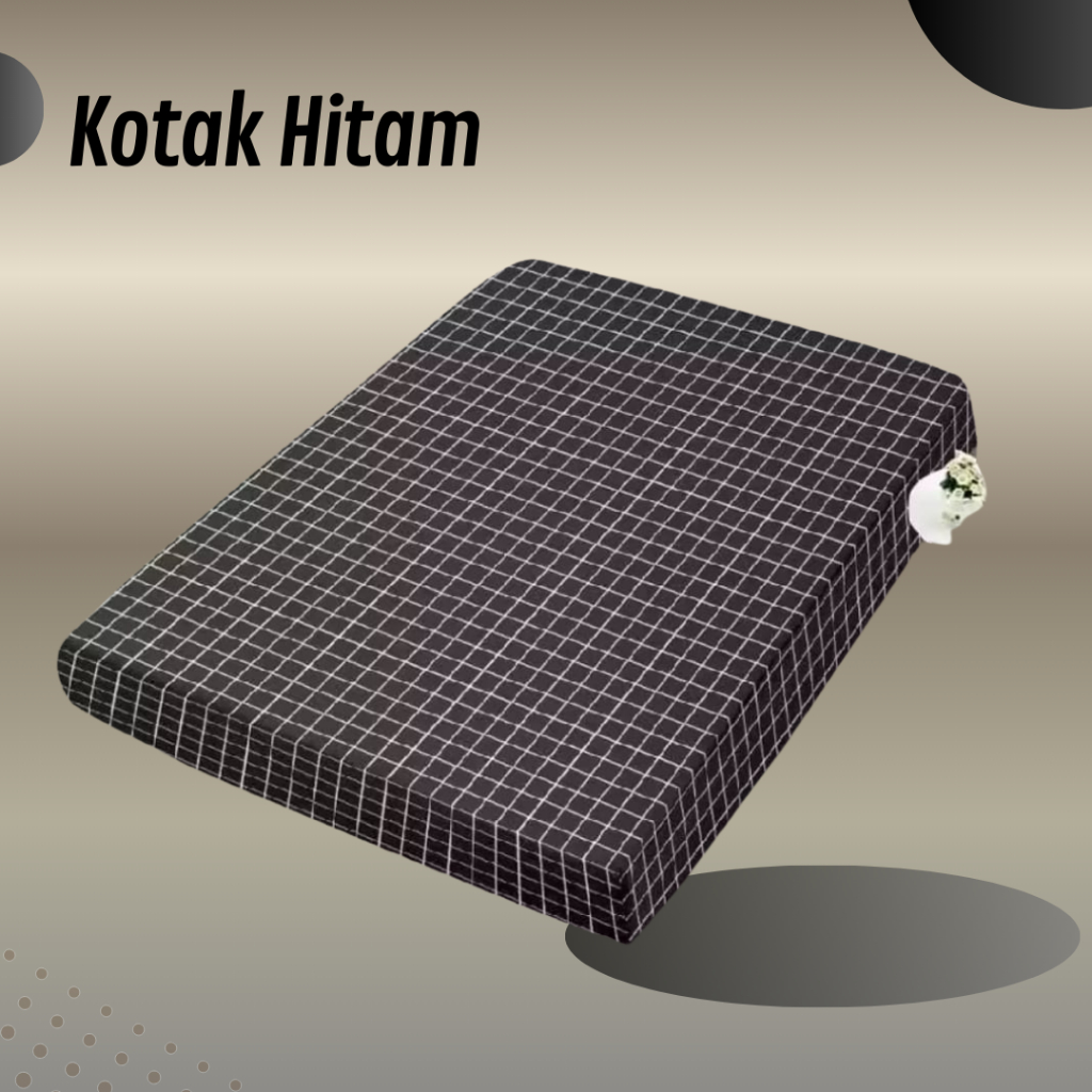 Sarung Kasur Busa Resleting 180x200x15 120x200x15 Motif Galaxi/Planet