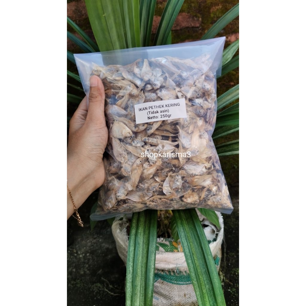 

Ikan pethek kering 250gr rasa tawar