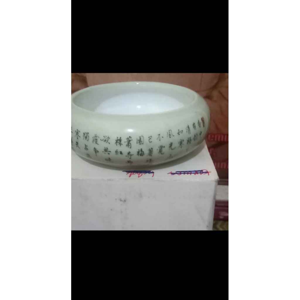 1 pcs mangkok keramik antik cina
