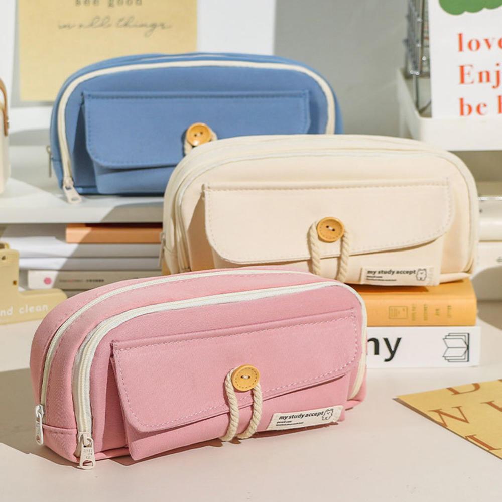 

TEMPAT PENSIL KOREA MULTI SEKAT UKURAN BESAR