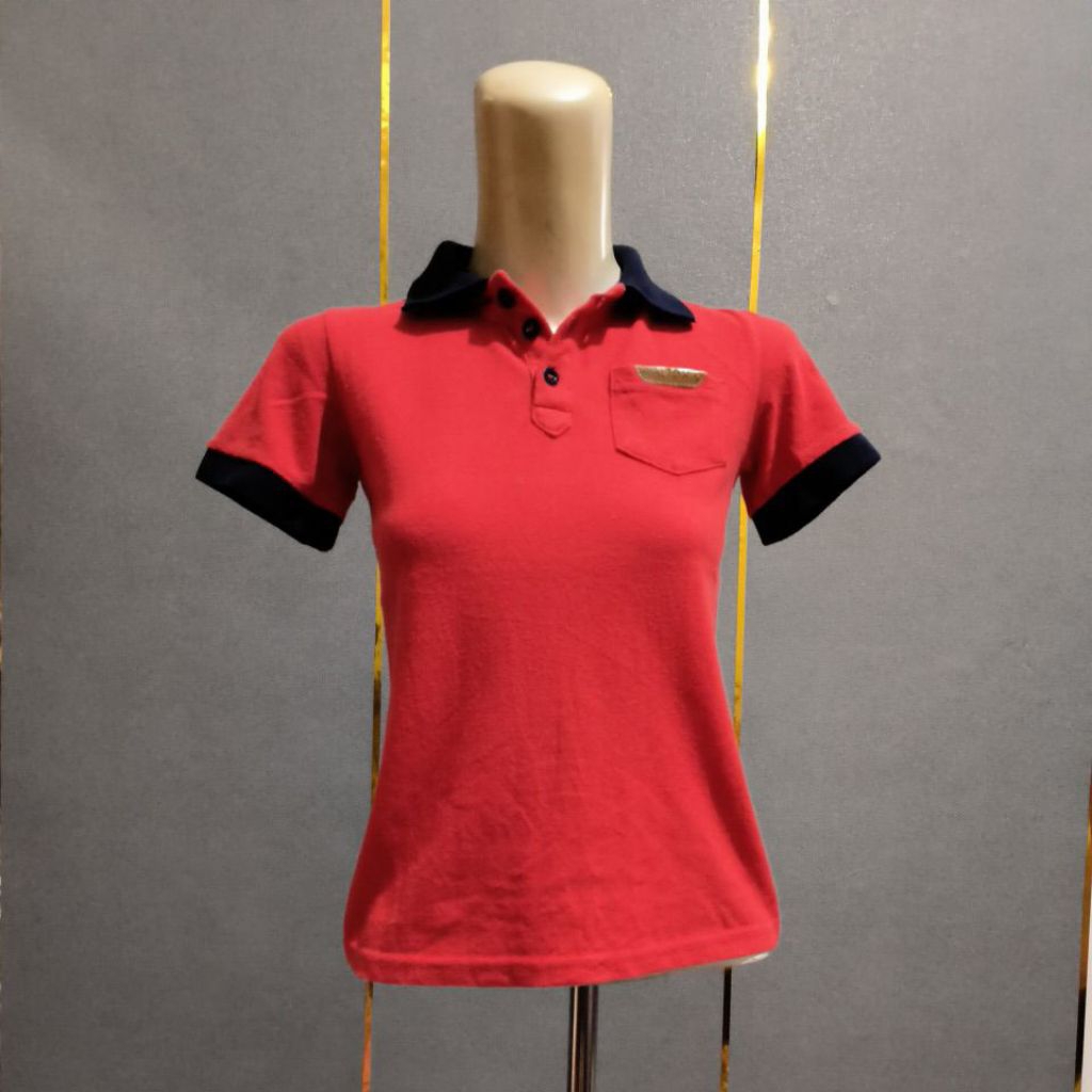 Kaos Kerah Walton Kids Red Size 140