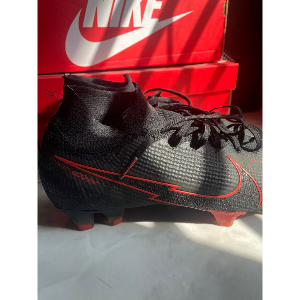 Nike mercurial superfly 7 elite black X Chile Red
