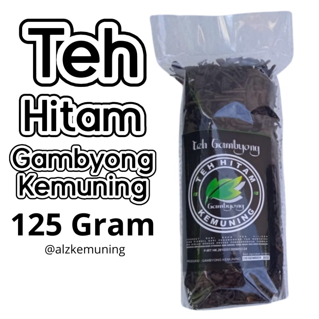 

Teh Kemuning Teh Hitam Gambyong Kemuning 120 Gram Oleh - oleh Kemuning khas Karanganyar / Solo