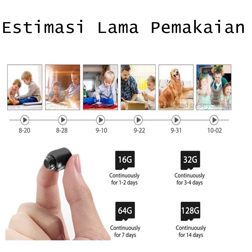 Kamera Perekam Video Resolusi Video Full HD 1080 Piksel