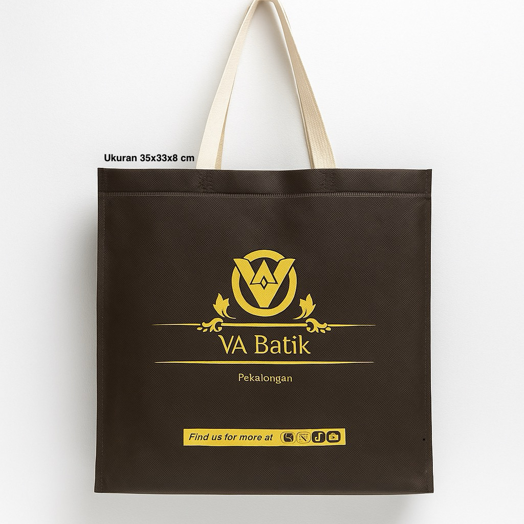 

VA Batik - Goodie bag | tas goodiebag totebag Shopping tas belanja kain spunbond