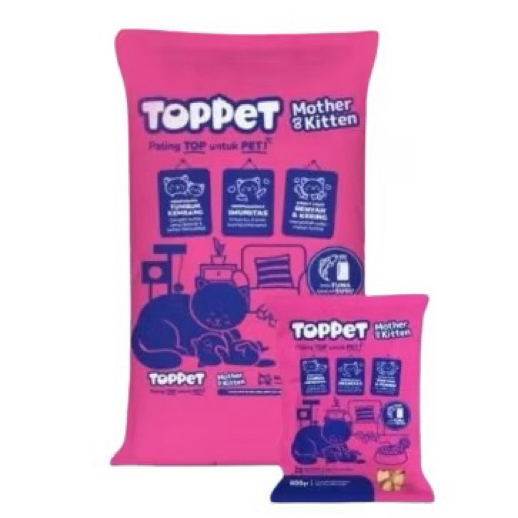 Toppet Cat Food Mother Kitten 20Kg 1 sak