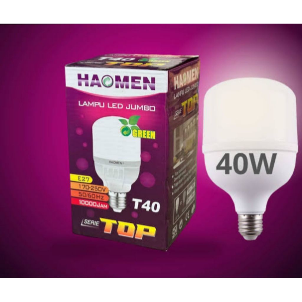 LAMPU LED 40 WATT HAOMEN