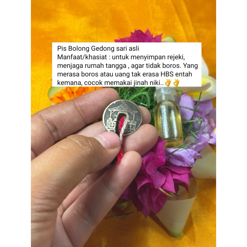 pis bolong gedong sari kuno