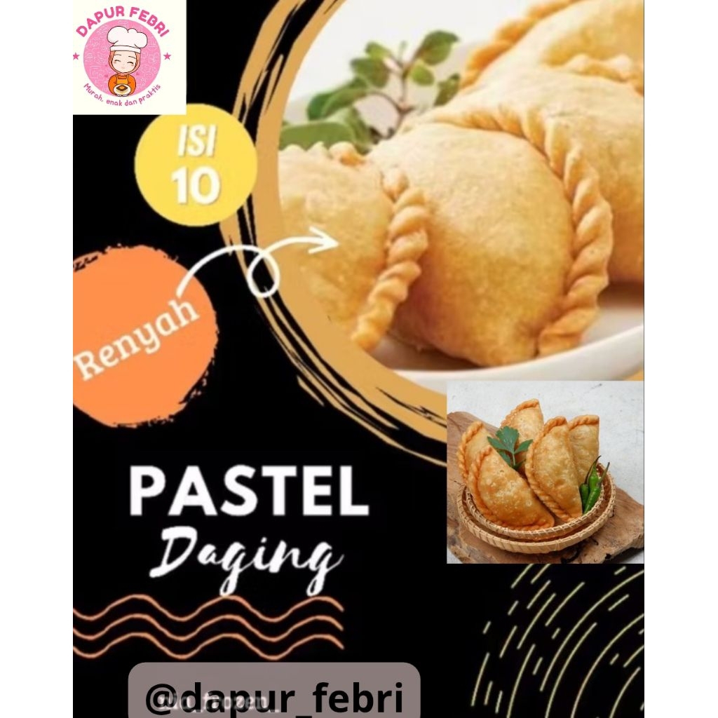 

Pastel daging frozen food enak murah