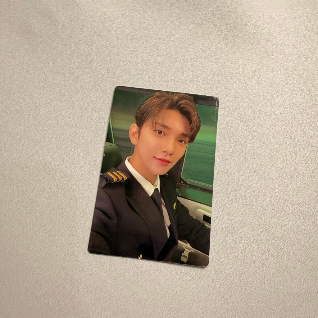 photocard pc joshua pilot membership kit seventeen svt official