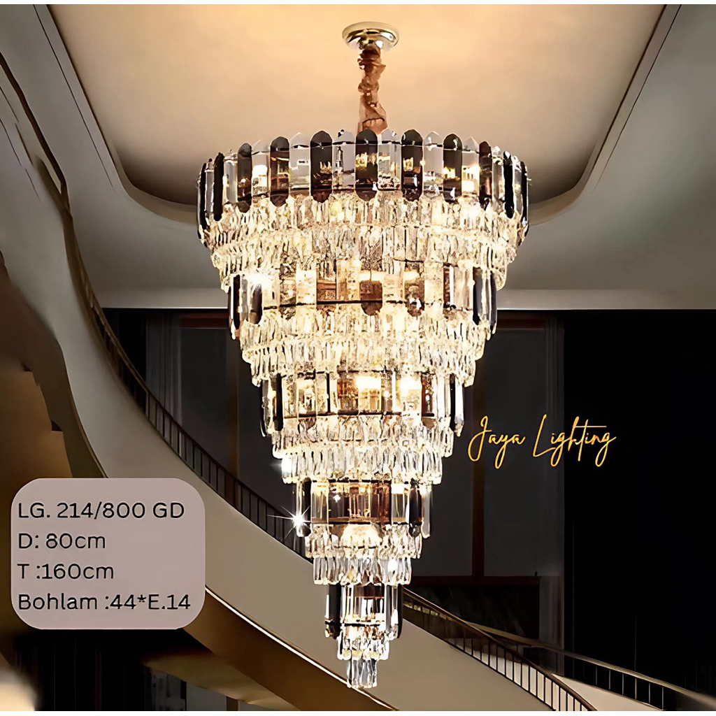 Lampu Gantung Kristal Minimalis