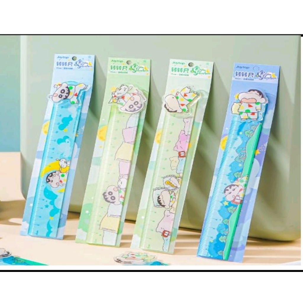 

JOYTOP Penggaris Rotating Sinchan 15 cm (Rotating Ruler)