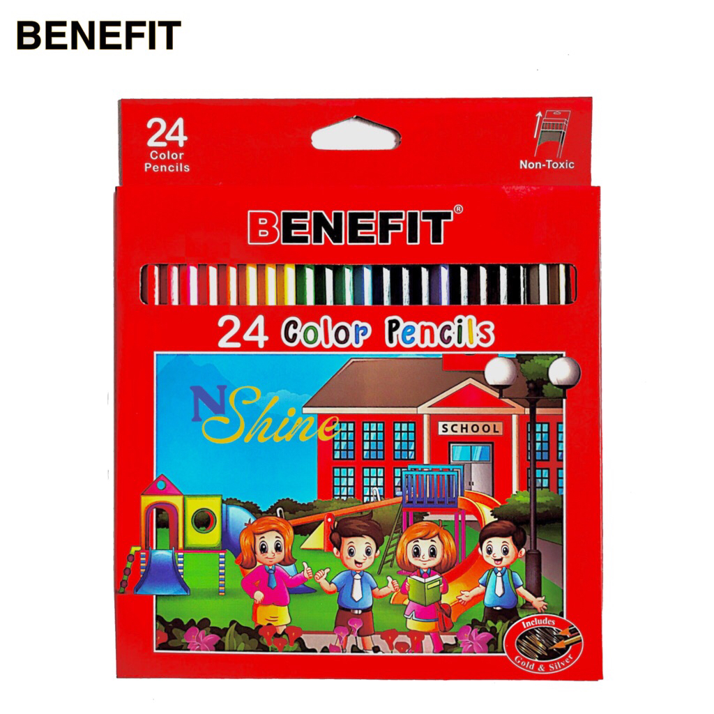 

Pensil Warna Isi 24 Warna Pilihan BENEFIT