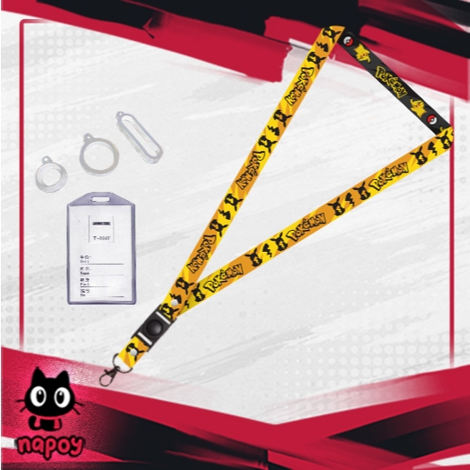 

Lanyard Id Card Pod Anime Pokemon Pikachu