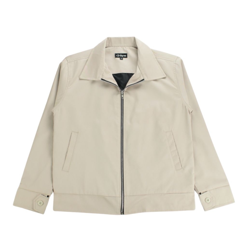 GYVO WORK JAKET V5 BAHAN AMERICAN DRILL WARNA CREAM