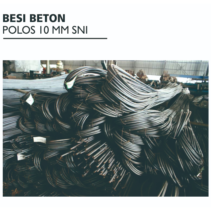 Besi beton polos 10mm SNI