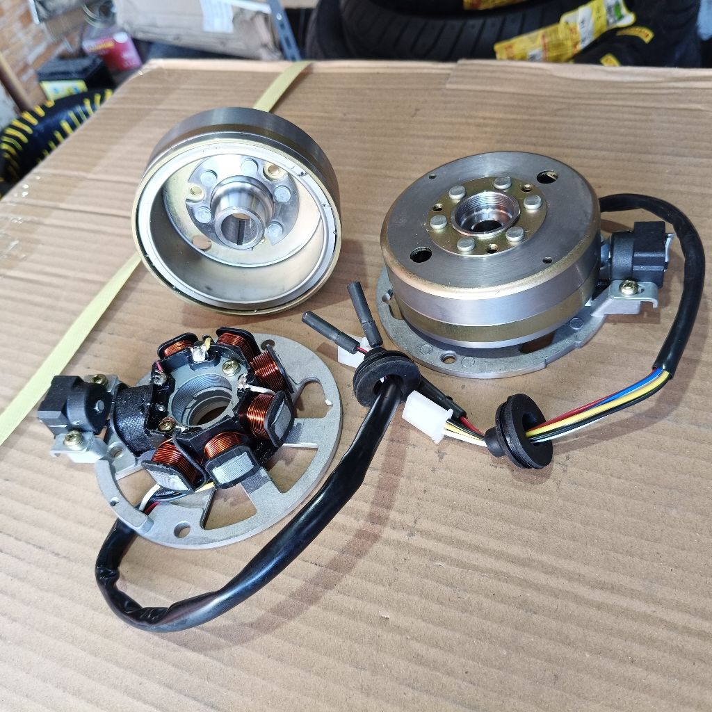 mahnit RX king kimcil Riset an Jogja kimcil set Magnit spul dudukan ada spul lampu