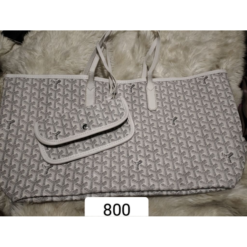 preloved tas wanita warna putih