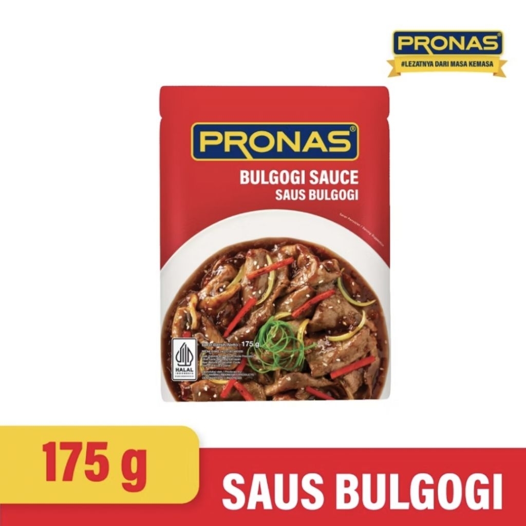 

Pronas Saus Bulgogi 175g - dari bahan berkualitas