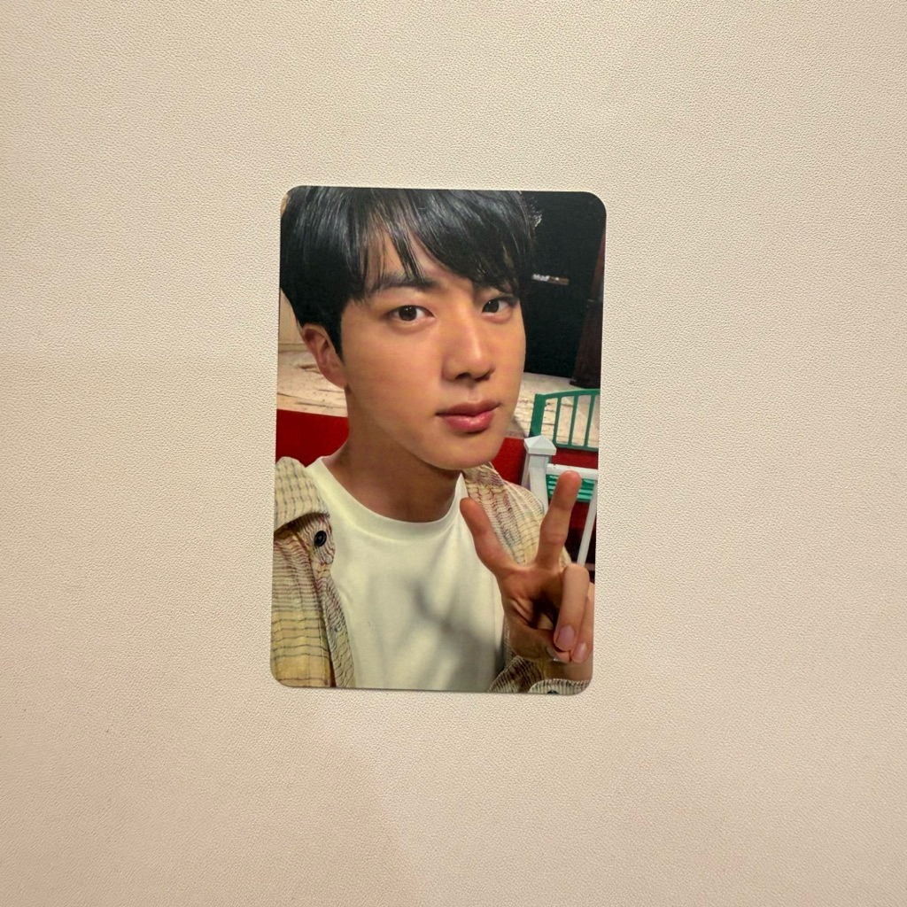 photocard pc jin seokjin bts map of the soul 7 the journey official japan
