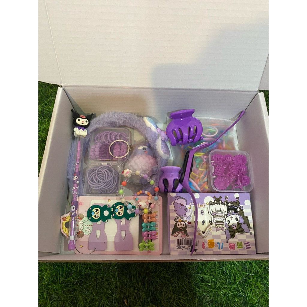 hampers box set anak isi 13 pcs hampers kado hadiah free gantungan hp